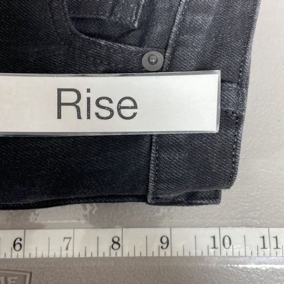 Everlane Jeans High Rise Skinny Ankle Black Denim Size 26 - Picture 9 of 11